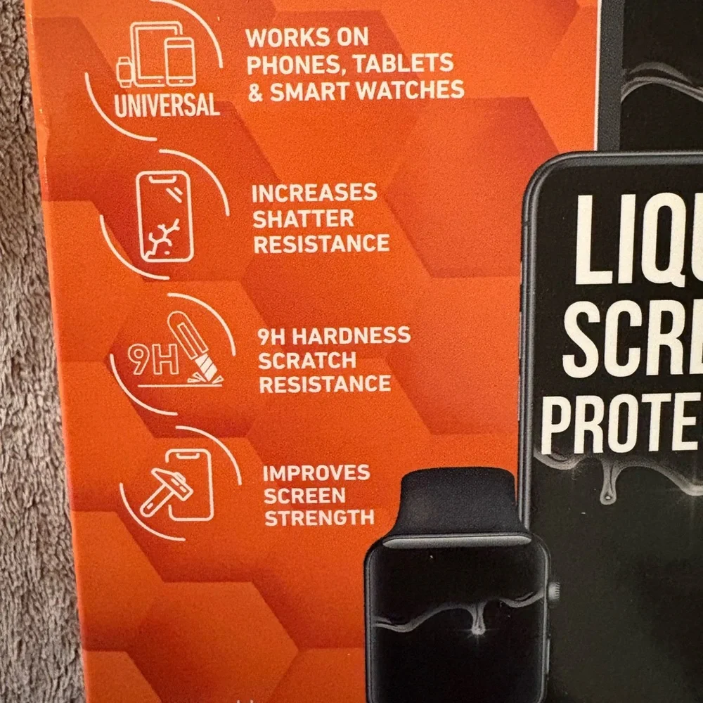 Liquid Glass Screen Protector - Black